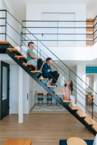 波の音を感じる家