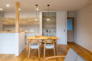 収納上手な子育て世代の平屋