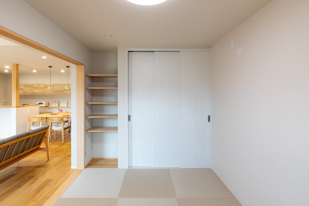 収納上手な子育て世代の平屋