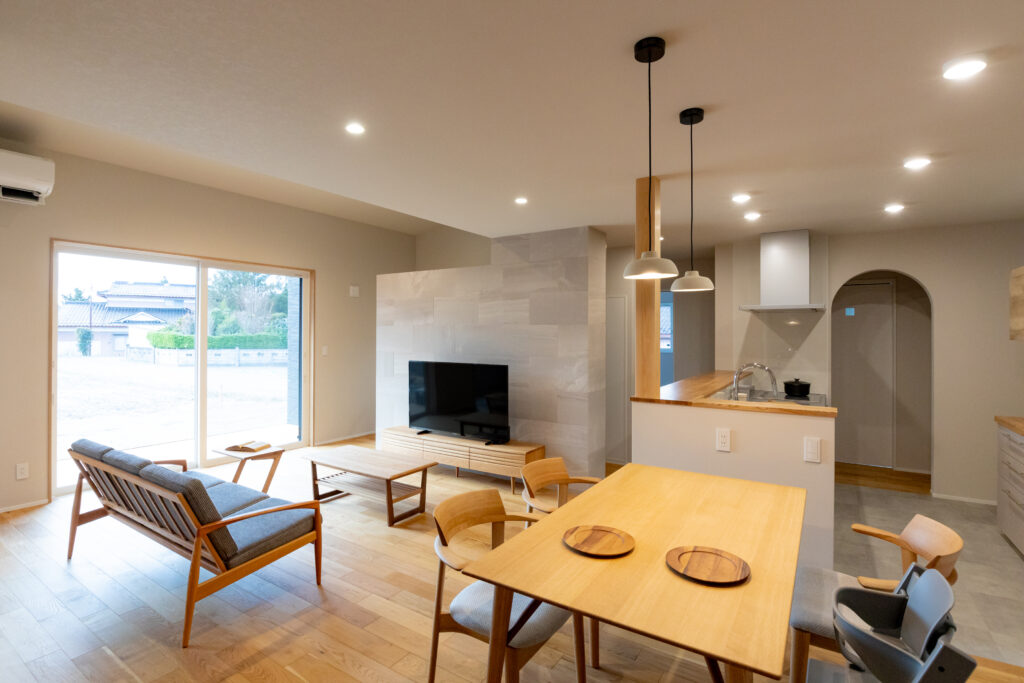 収納上手な子育て世代の平屋